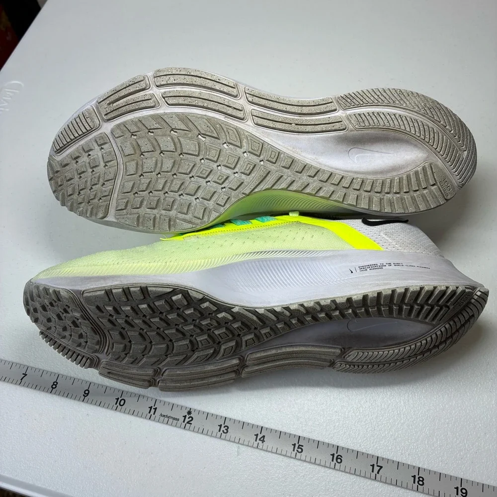 Nike Air Zoom‎ Pegasus 38 Womens Running Shoes Barely Volt Black Teal DJ5397-700